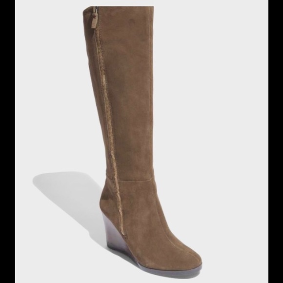 Franco Sarto Shoes - New $189 FRANCO SARTO 'Watch' Suede Tall Boot 8.5